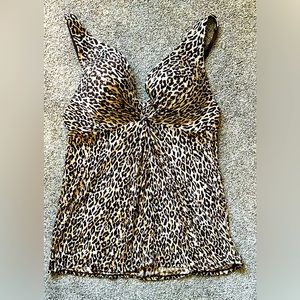 Victoria’s Secret push up very sexy tank top 36B leopard
